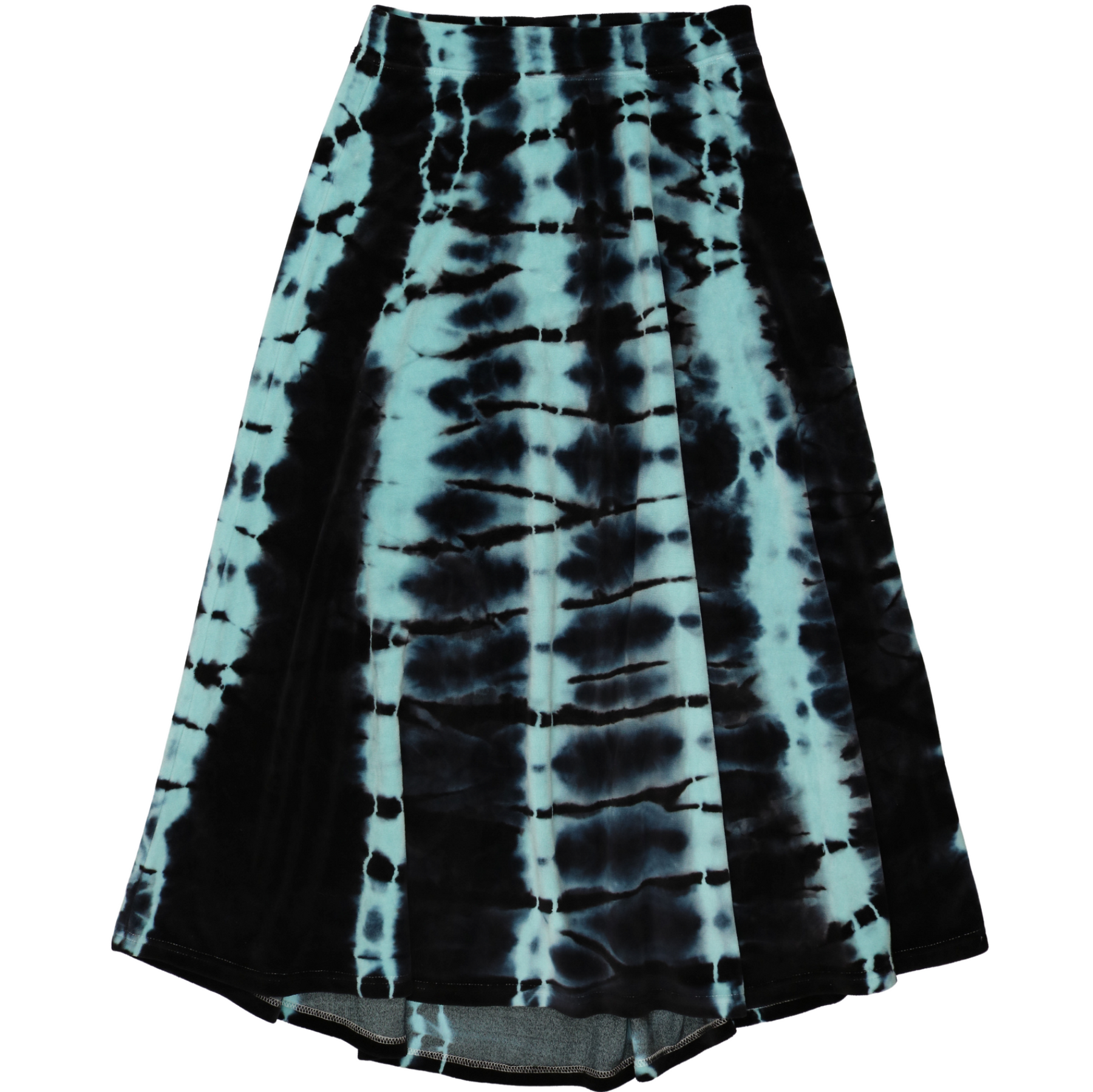 Tie dye velvet sales skirt